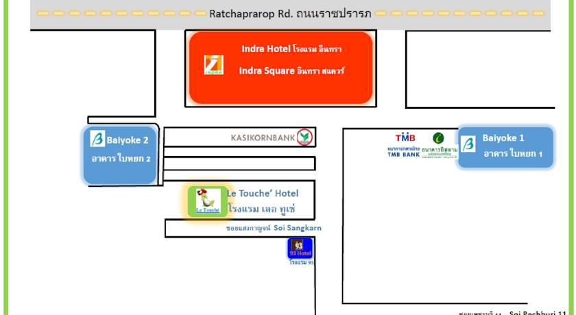 Le Touche Hotel Bangkok Kültér fotó